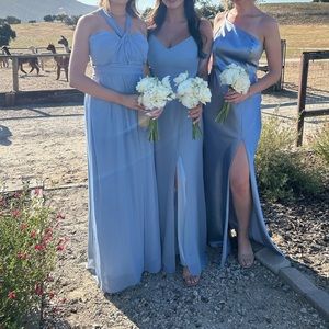 Birdy grey bridesmaid convertible dress